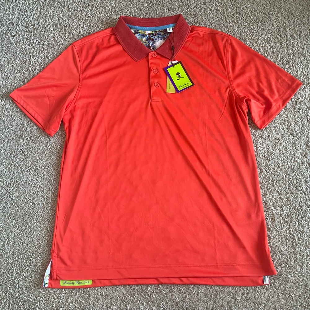 Robert Graham Golf Ace Short Sleeve Performance Polo